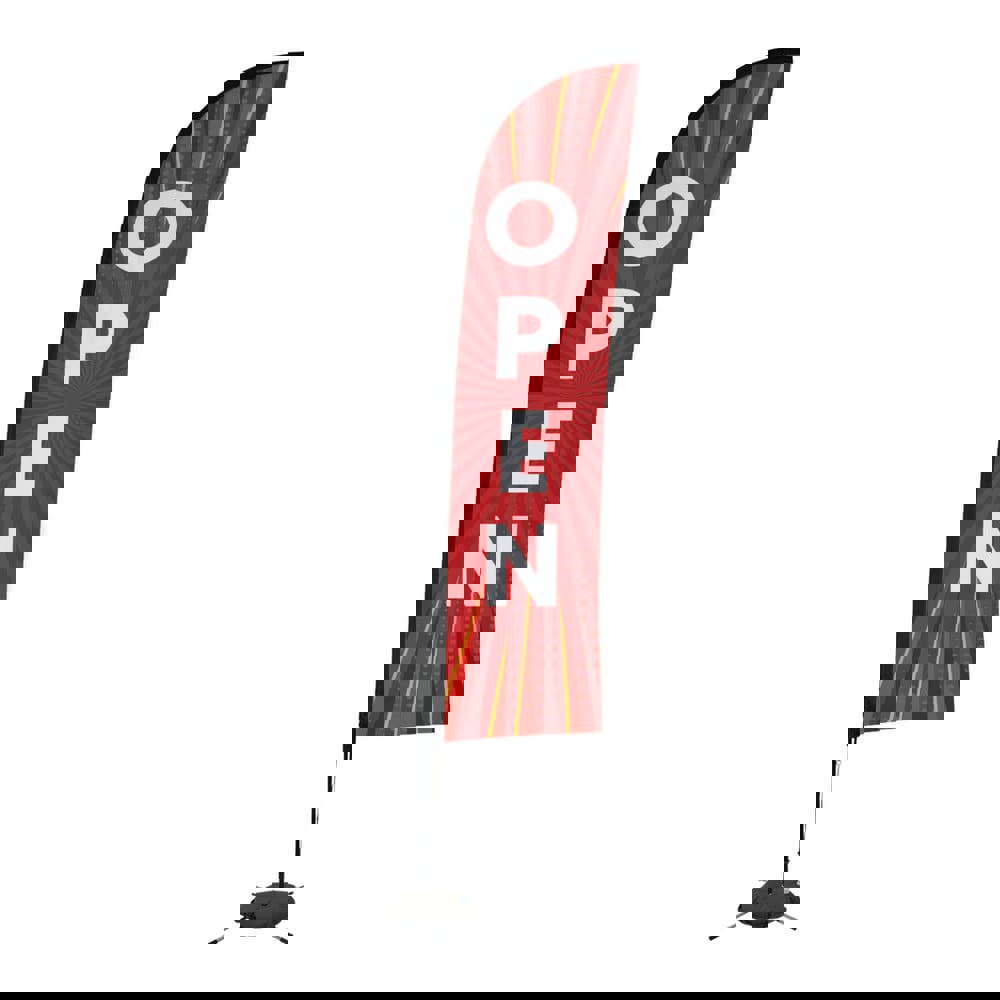 Safety Signs; Family: Architectural Sign ; Sign Type: General Information ; Sign Header: None ; Legend: Open Red Burst ; Message/Graphic: Message & Graphic ; Graphic Type: Message Only